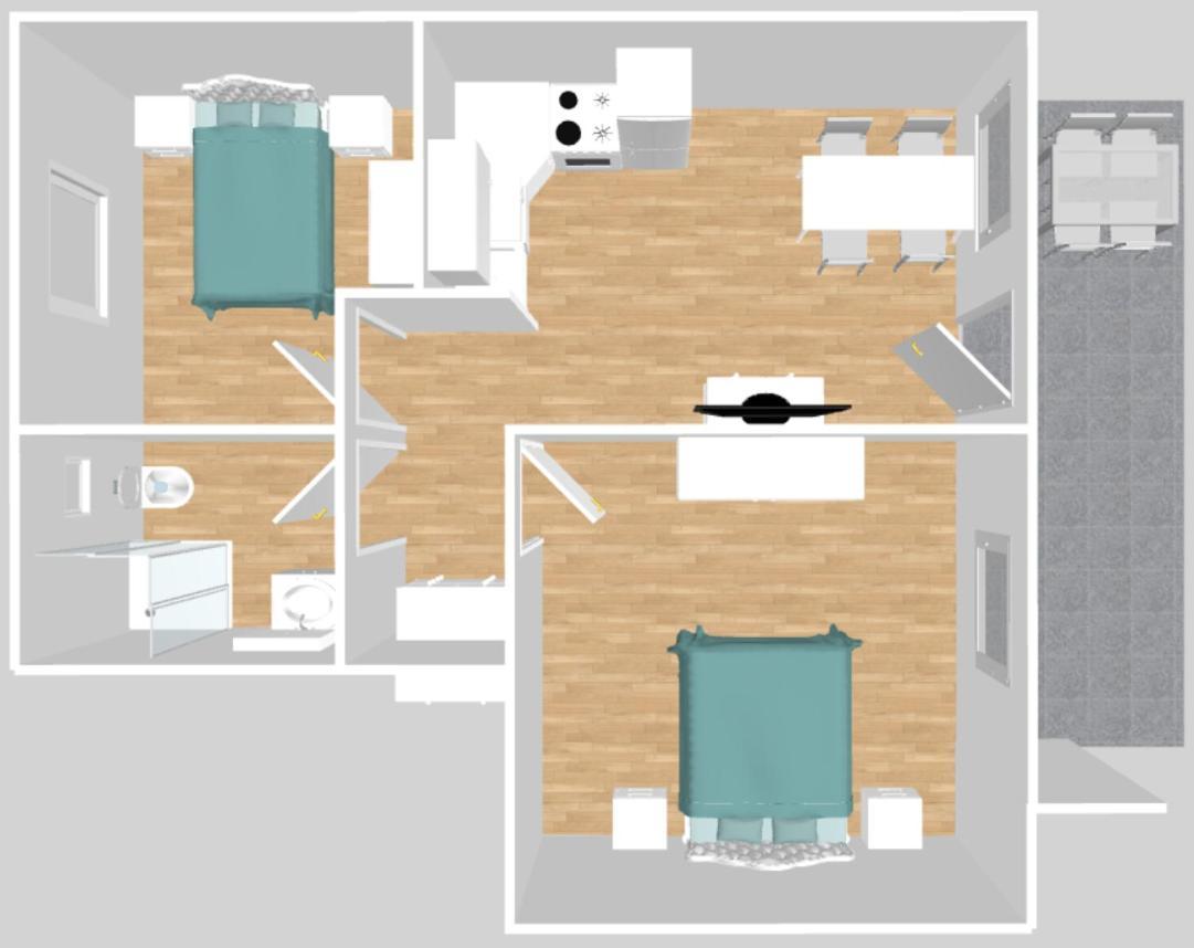 Apartmani Lavanda Vrsi Kamer foto
